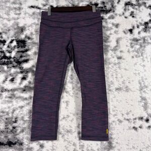 Lucy Womens Capri Leggings Activewear Athletic Cropped Pants Size S P